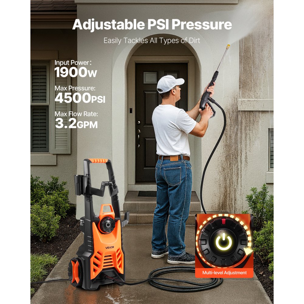 Electric Pressure Washer in-use view 1