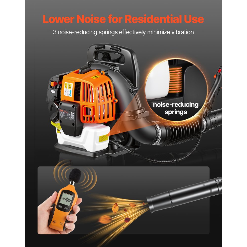 Backpack Leaf Blower in-use view 4