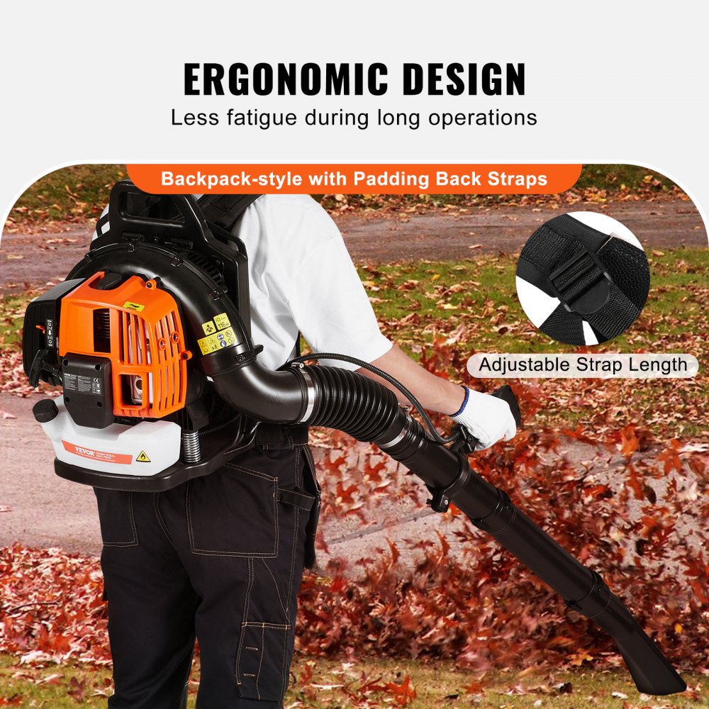 Backpack Leaf Blower in-use view 4