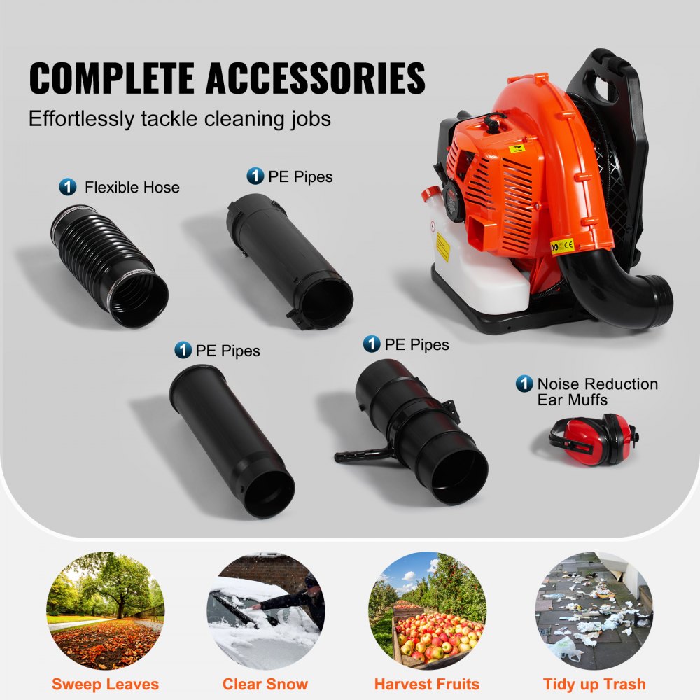 Backpack Leaf Blower in-use view 5