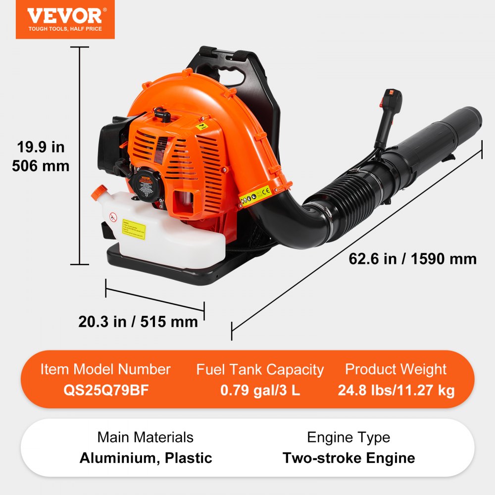 Backpack Leaf Blower in-use view 6