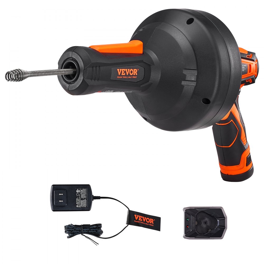 12V Electric Drain Auger angle 2