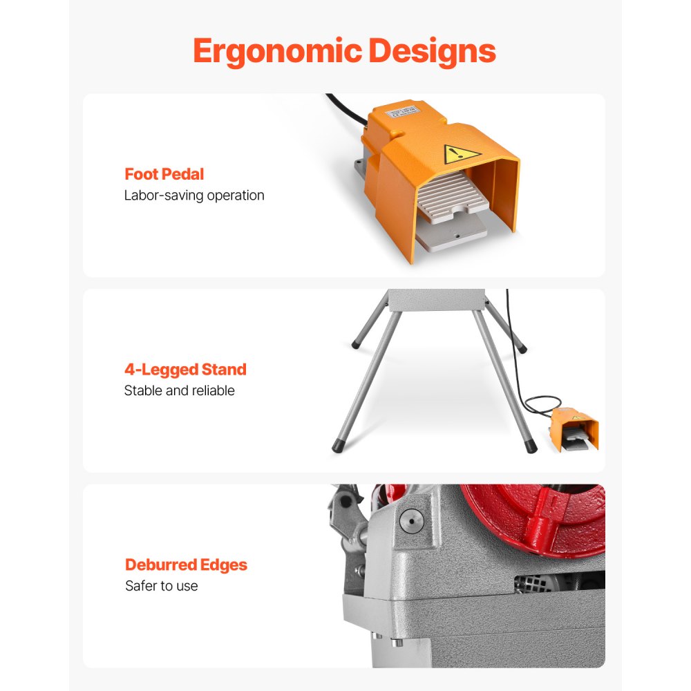 Electric Pipe Threader Machine in-use view 4