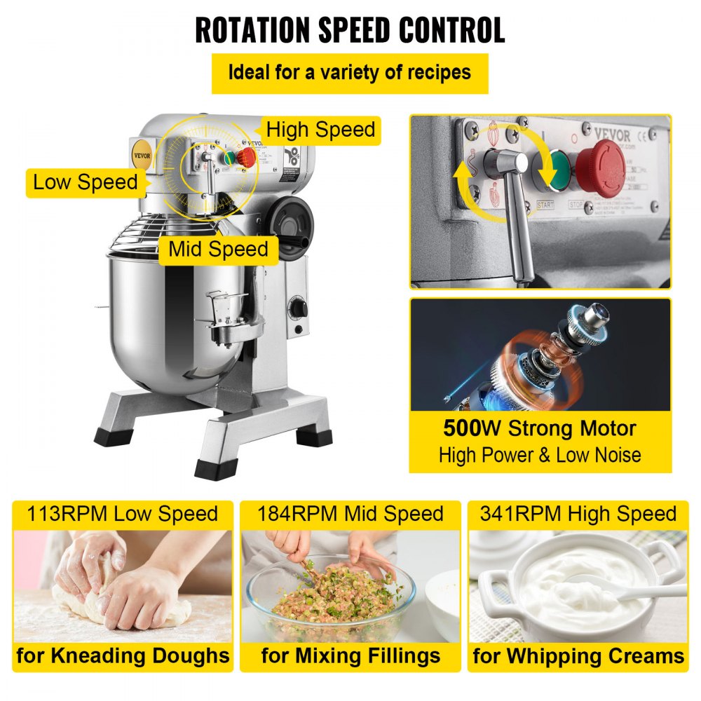 Commercial Food Mixer in-use view 3