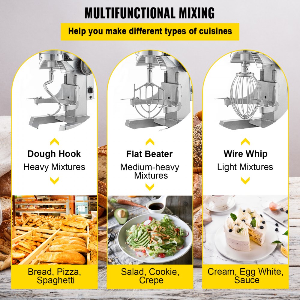 Commercial Food Mixer in-use view 4