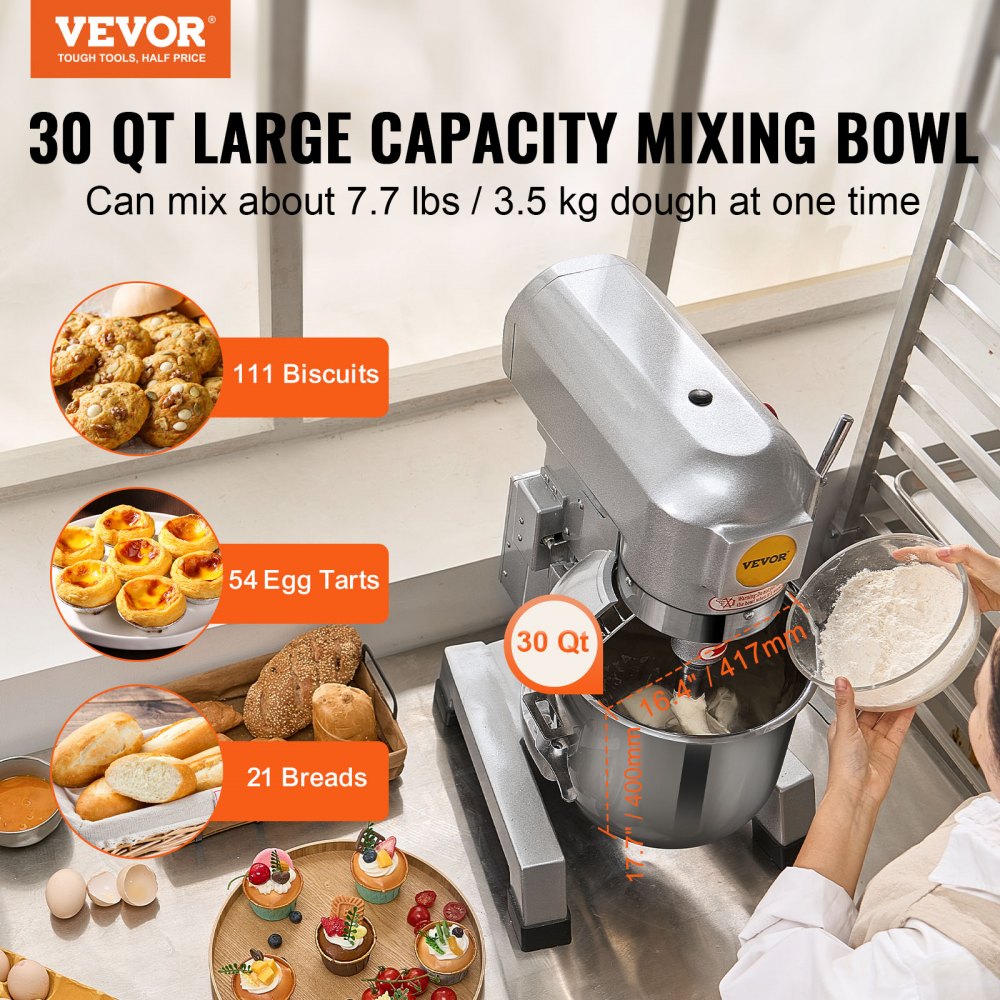 Commercial Food Mixer in-use view 1