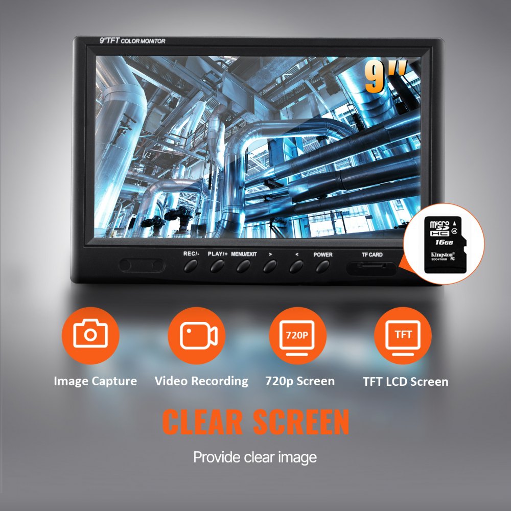 Sewer Camera with 512Hz Locator in-use view 2