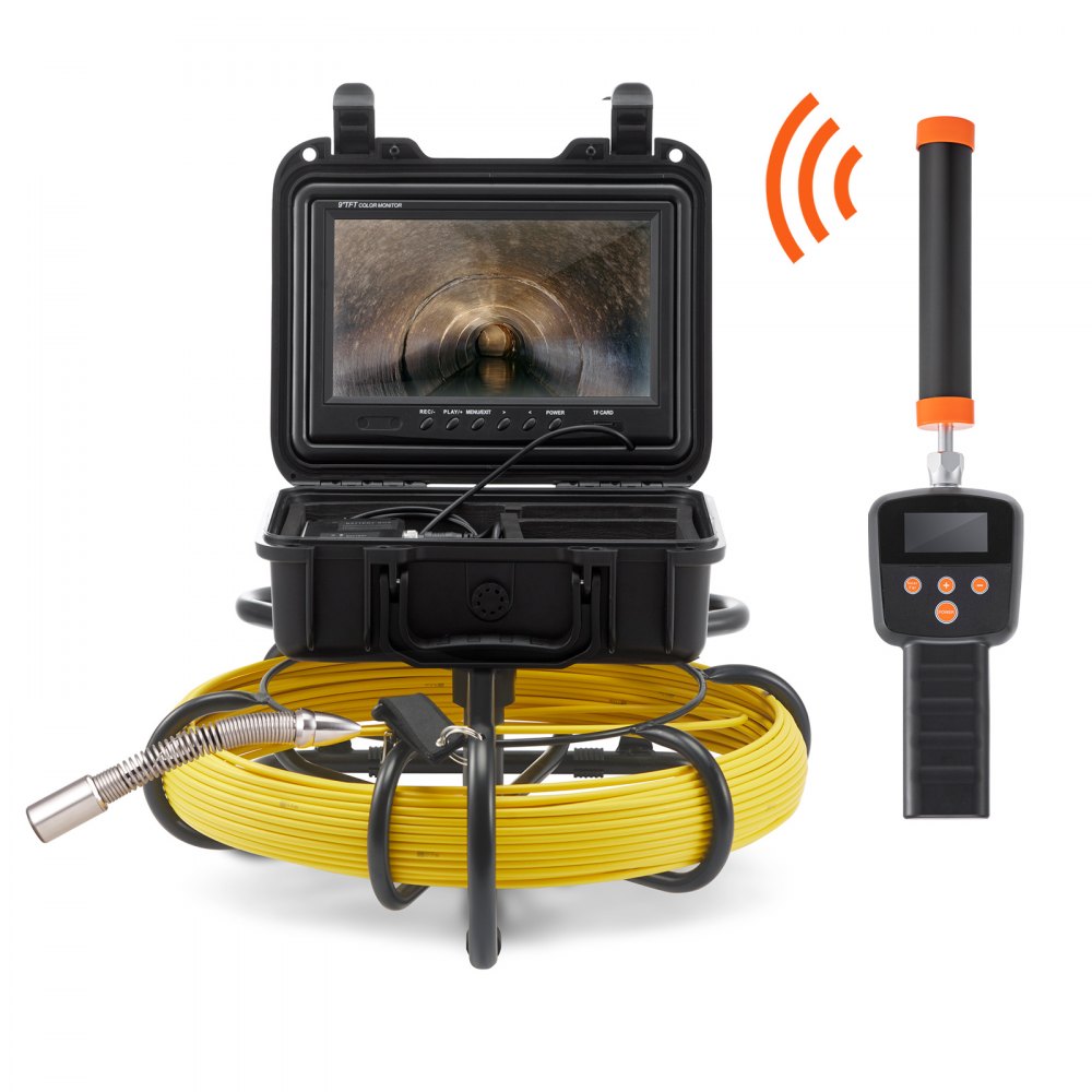 Sewer Camera with 512Hz Locator angle 3