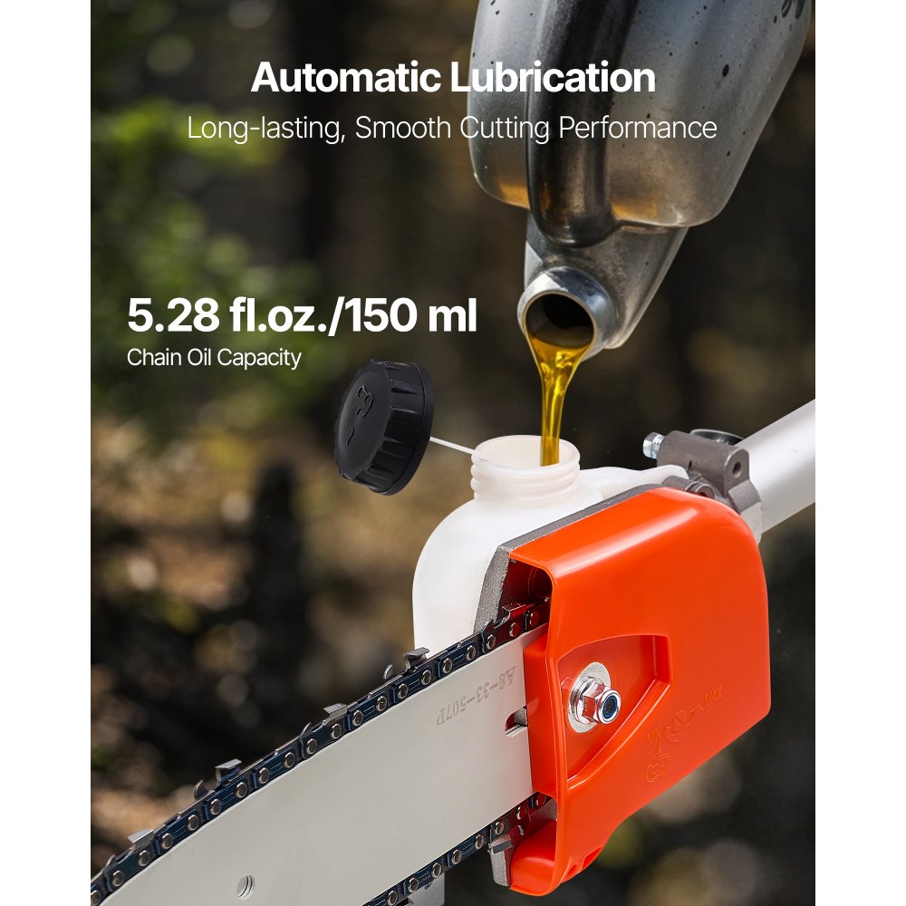 Gas Pole Saw in-use view 4