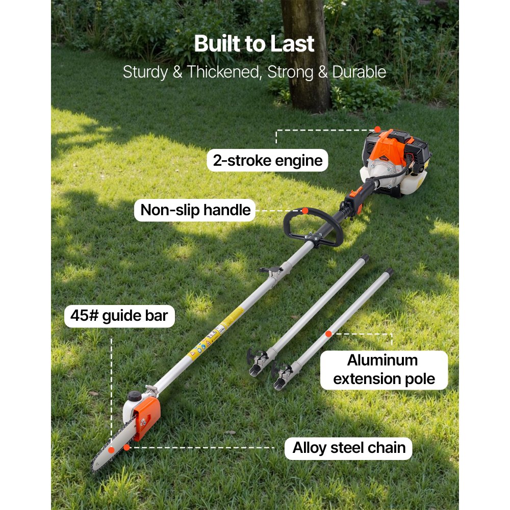 Gas Pole Saw in-use view 5