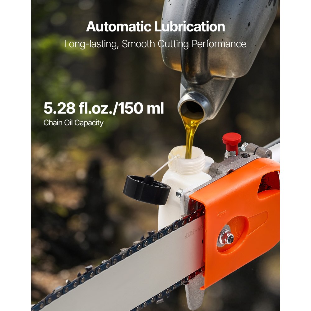 Gas Pole Saw in-use view 4
