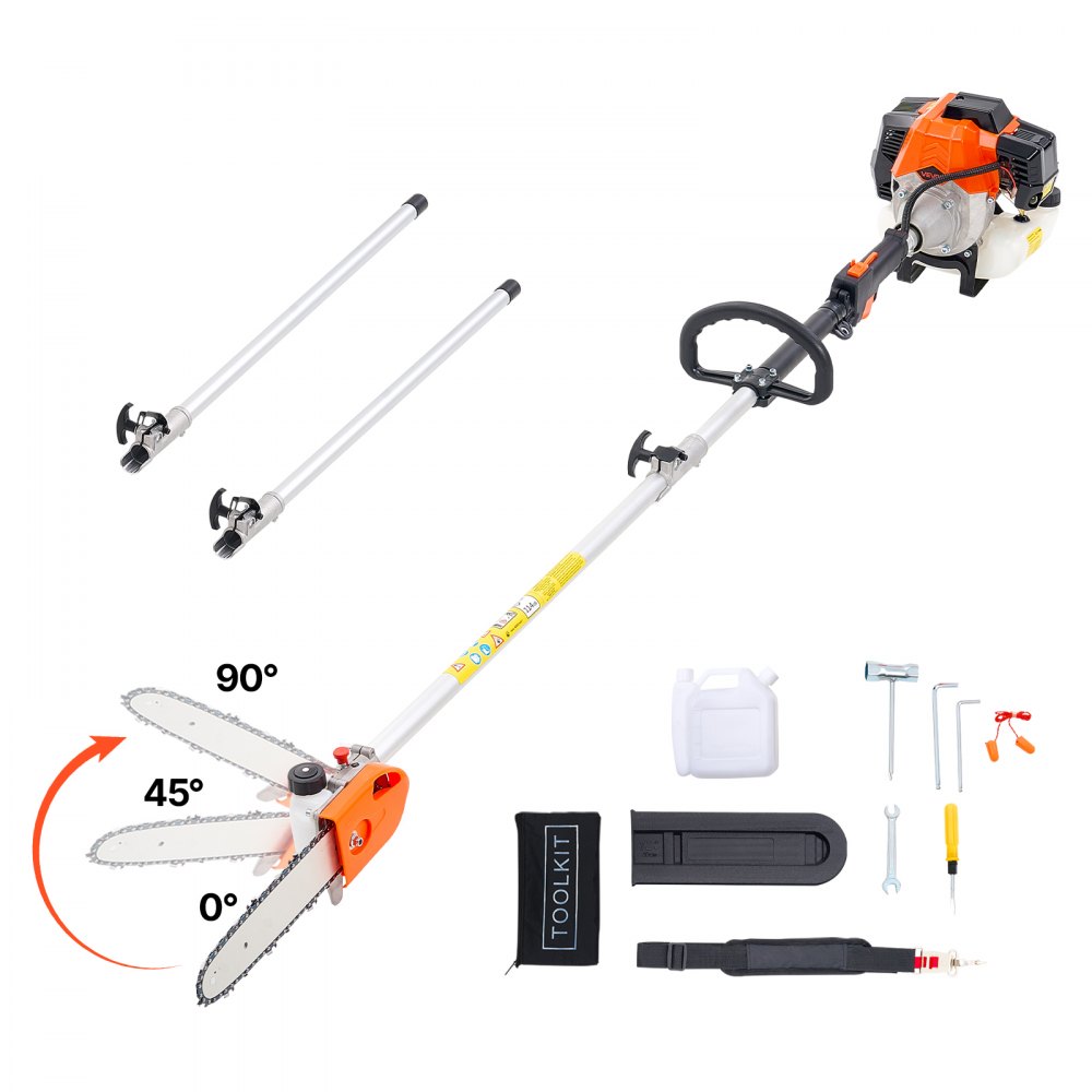 Gas Pole Saw angle 7