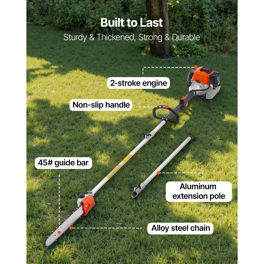 Gas Pole Saw in-use view 5