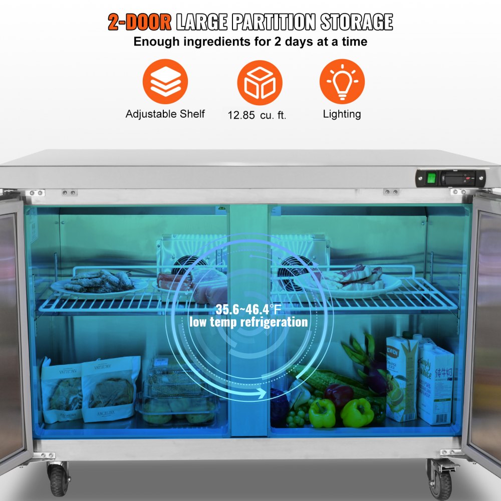 Commercial Refrigerator in-use view 2