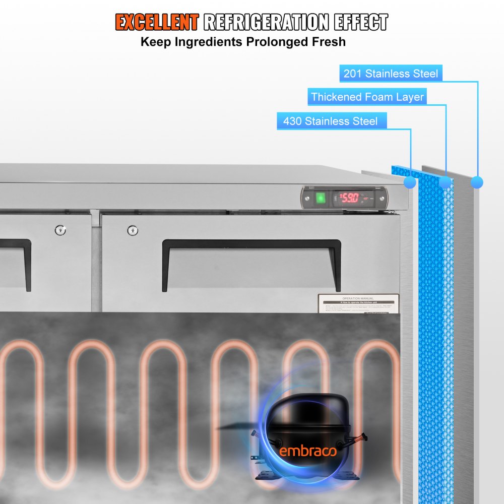 Commercial Refrigerator in-use view 3