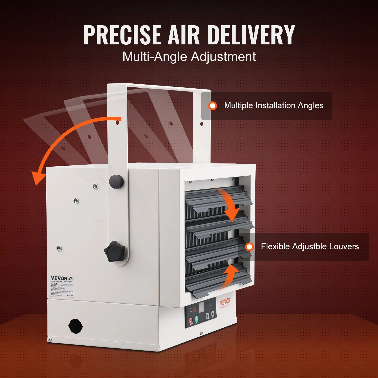 Electric Garage Heater in-use view 4