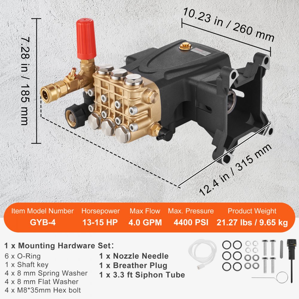 Pressure Washer Pump in-use view 6