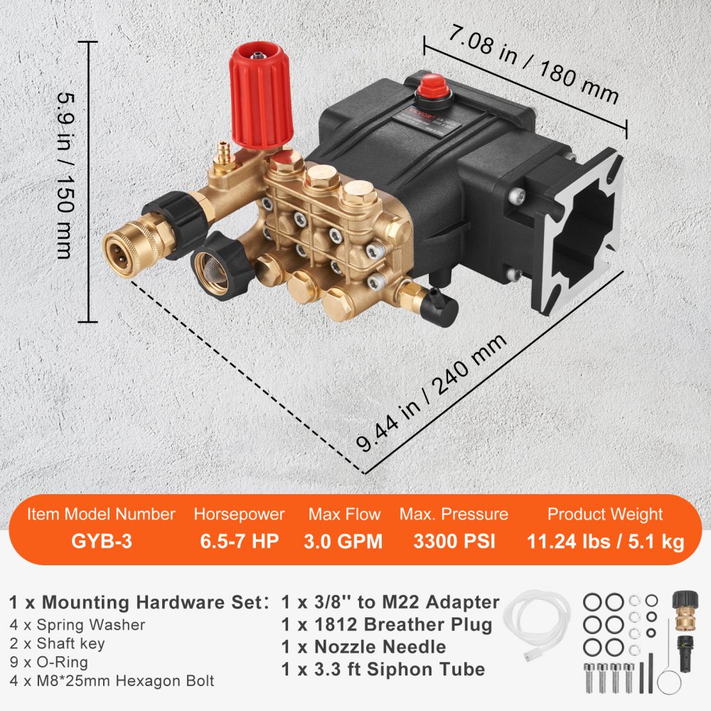 Pressure Washer Pump in-use view 6
