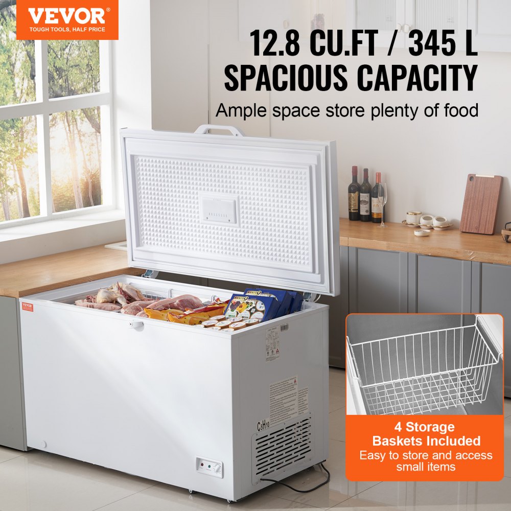 Chest Freezer in-use view 1
