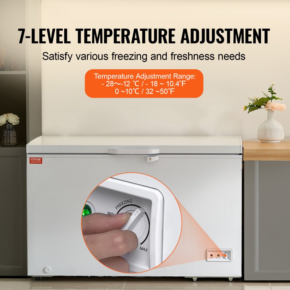 Chest Freezer in-use view 3
