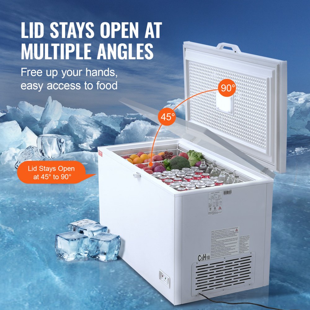 Chest Freezer in-use view 4