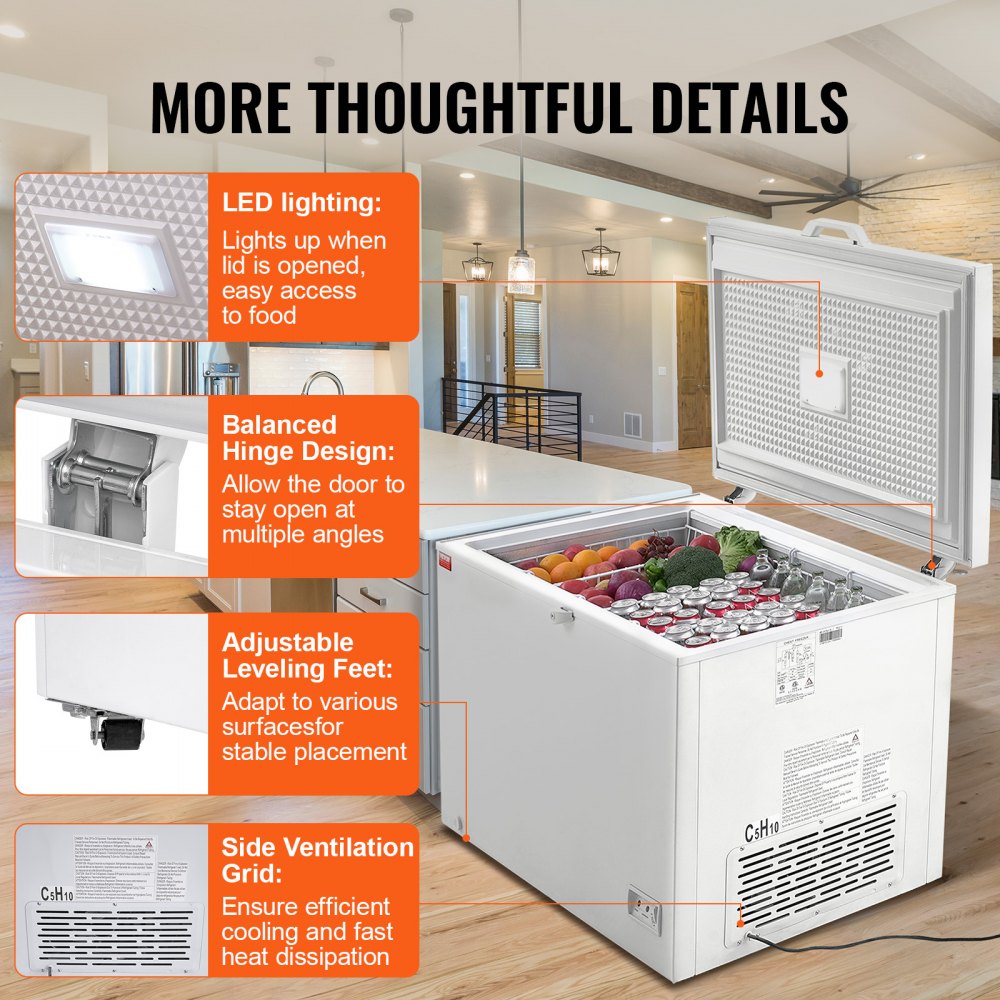 Chest Freezer in-use view 5