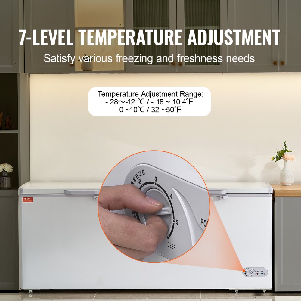Chest Freezer in-use view 3