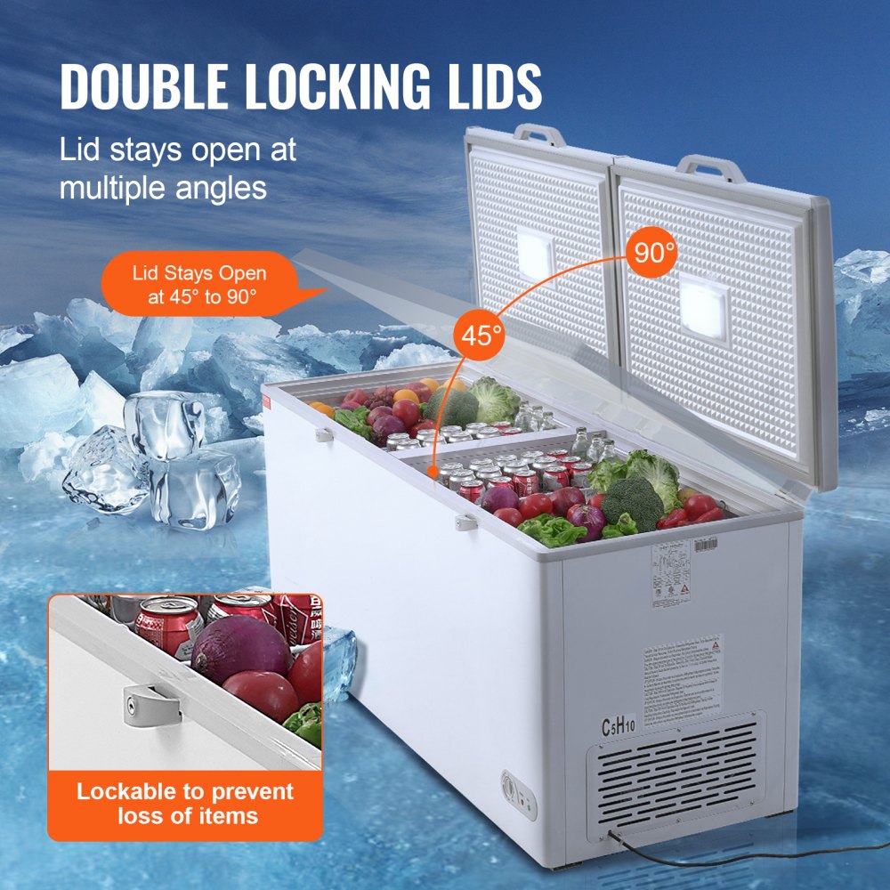 Chest Freezer in-use view 4