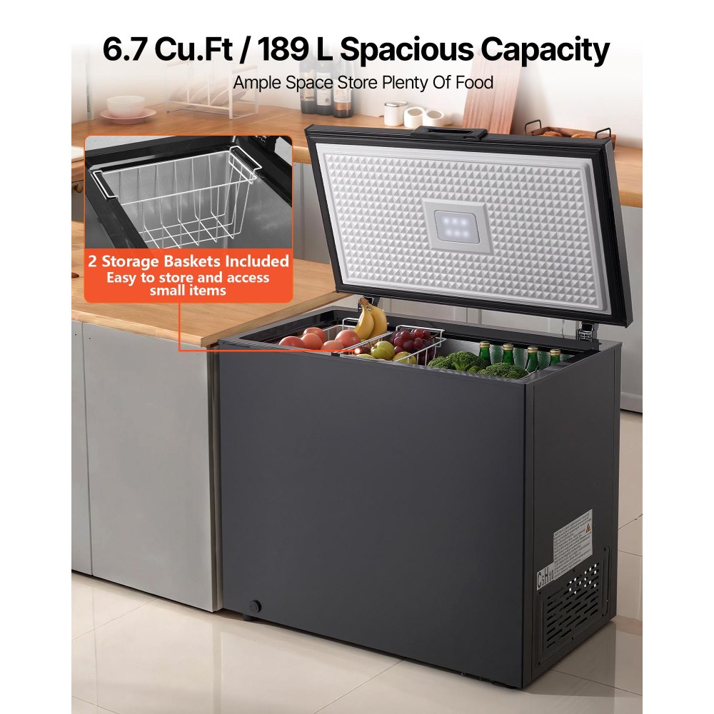 Chest Freezer in-use view 2