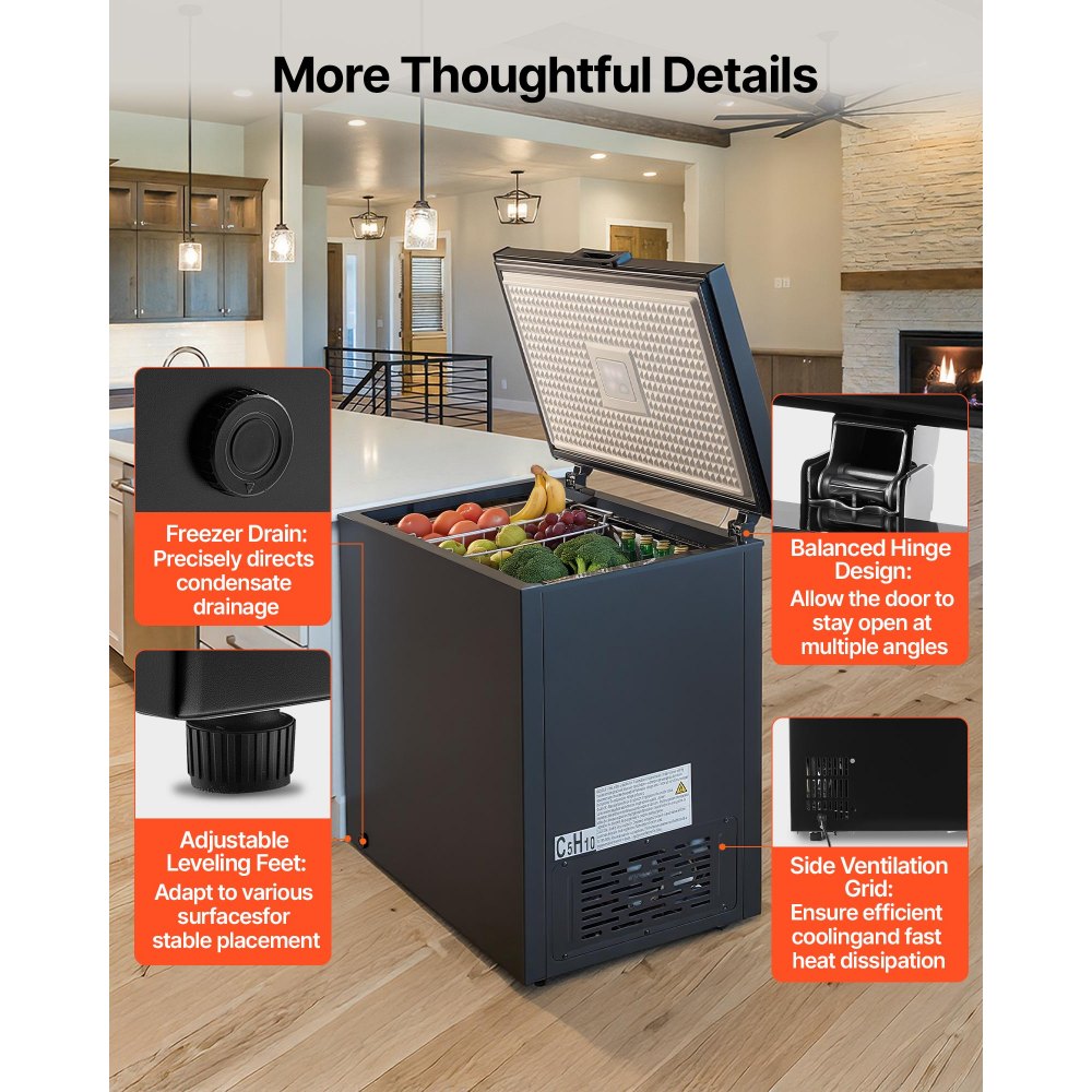 Chest Freezer in-use view 5
