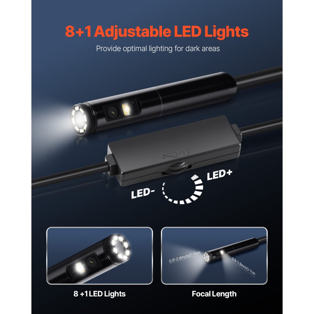 Endoscope Camera with Light in-use view 4