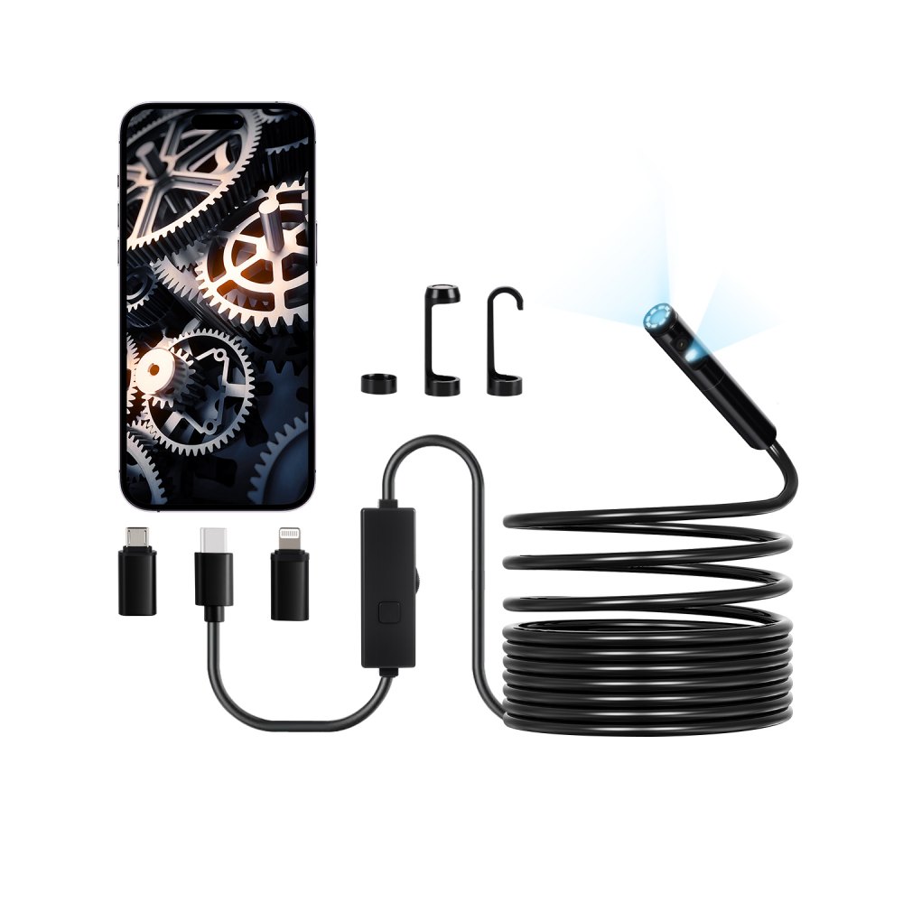 Endoscope Camera with Light angle 7