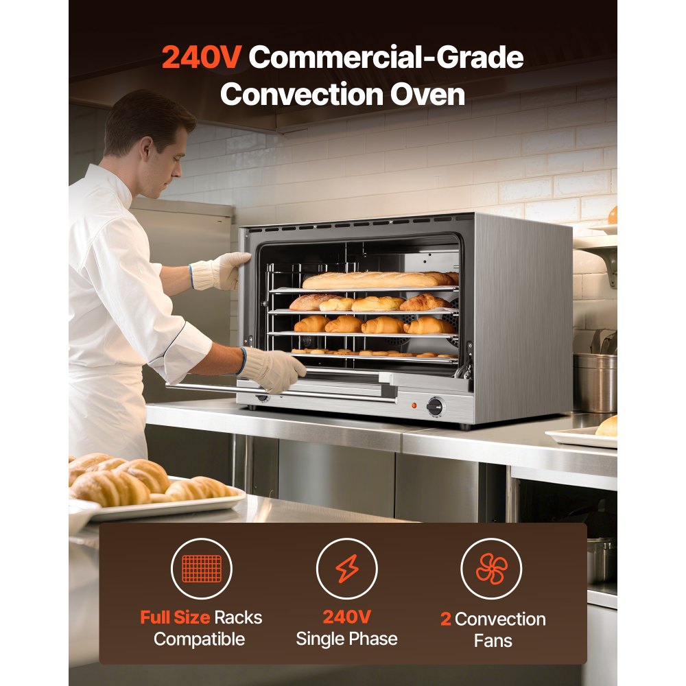 Commercial Convection Oven in-use view 1