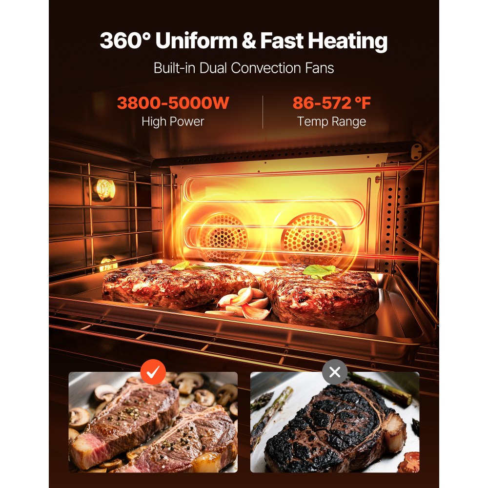 Commercial Convection Oven in-use view 2
