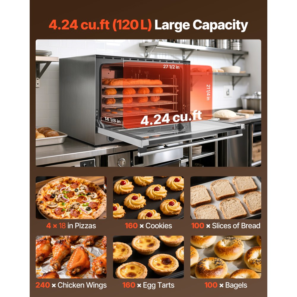 Commercial Convection Oven in-use view 3