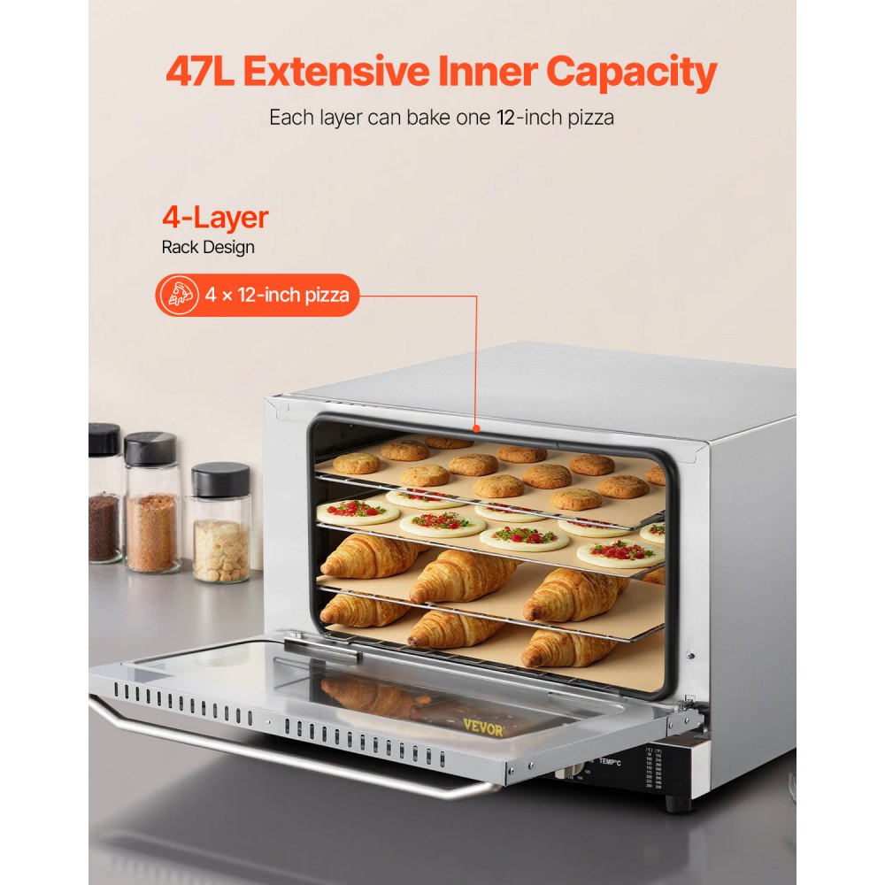 Commercial Convection Oven in-use view 1