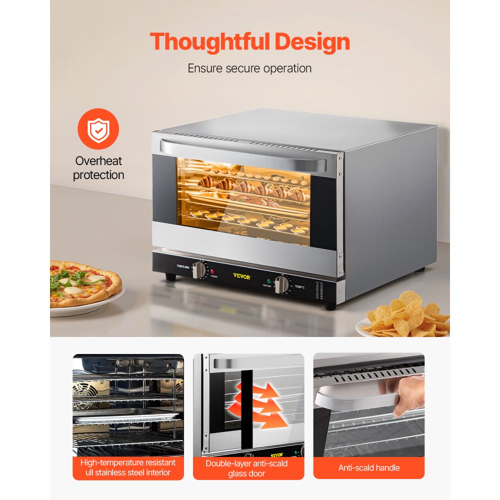 Commercial Convection Oven in-use view 5