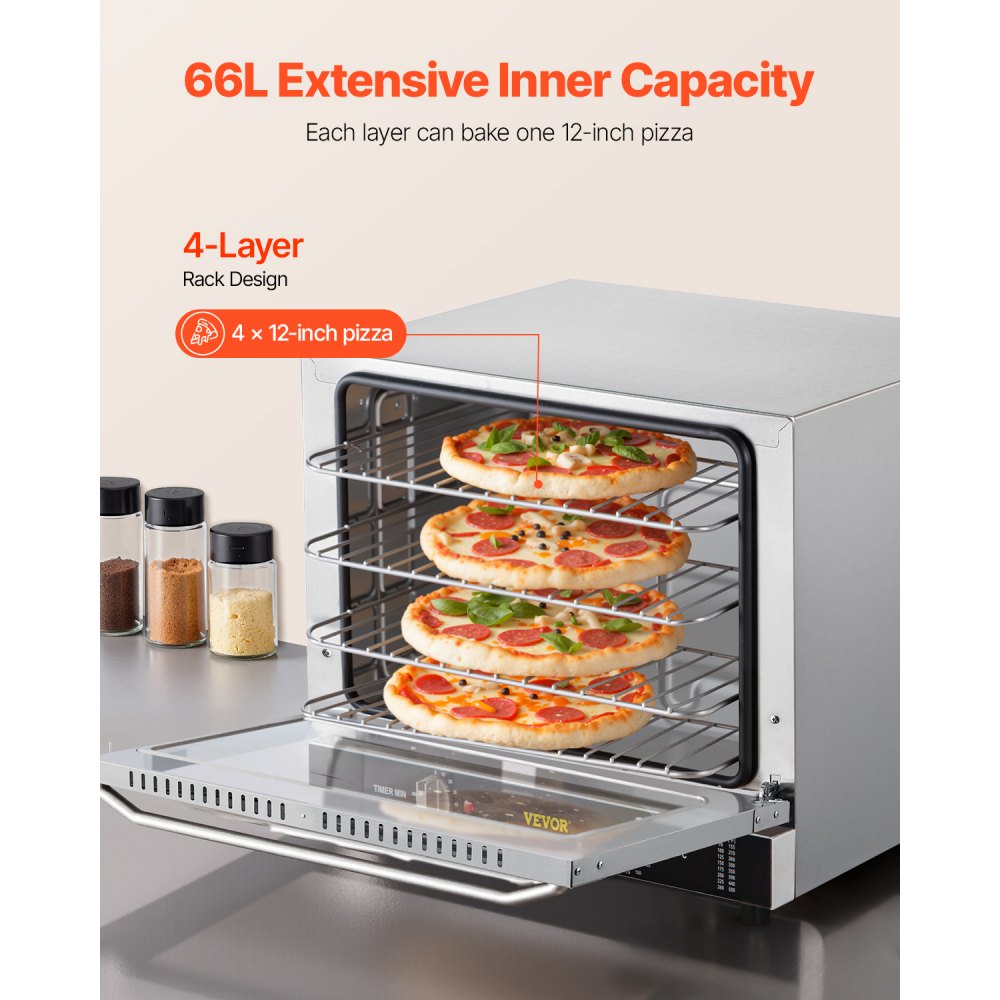 Commercial Convection Oven in-use view 1