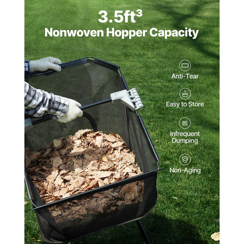 Push Lawn Sweeper in-use view 4