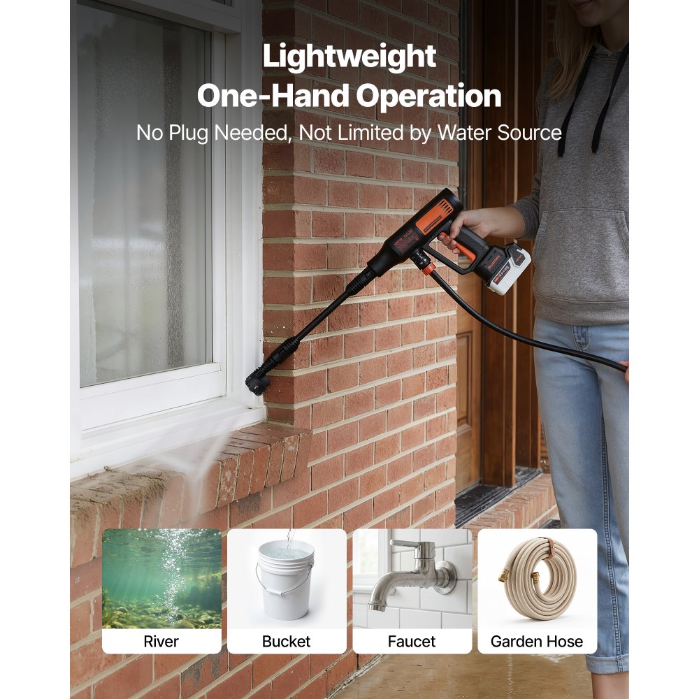 Cordless Pressure Washer in-use view 3