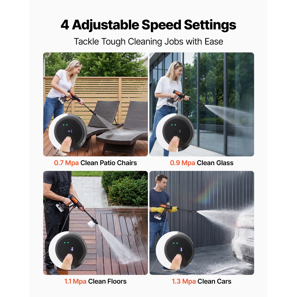 Cordless Pressure Washer in-use view 5