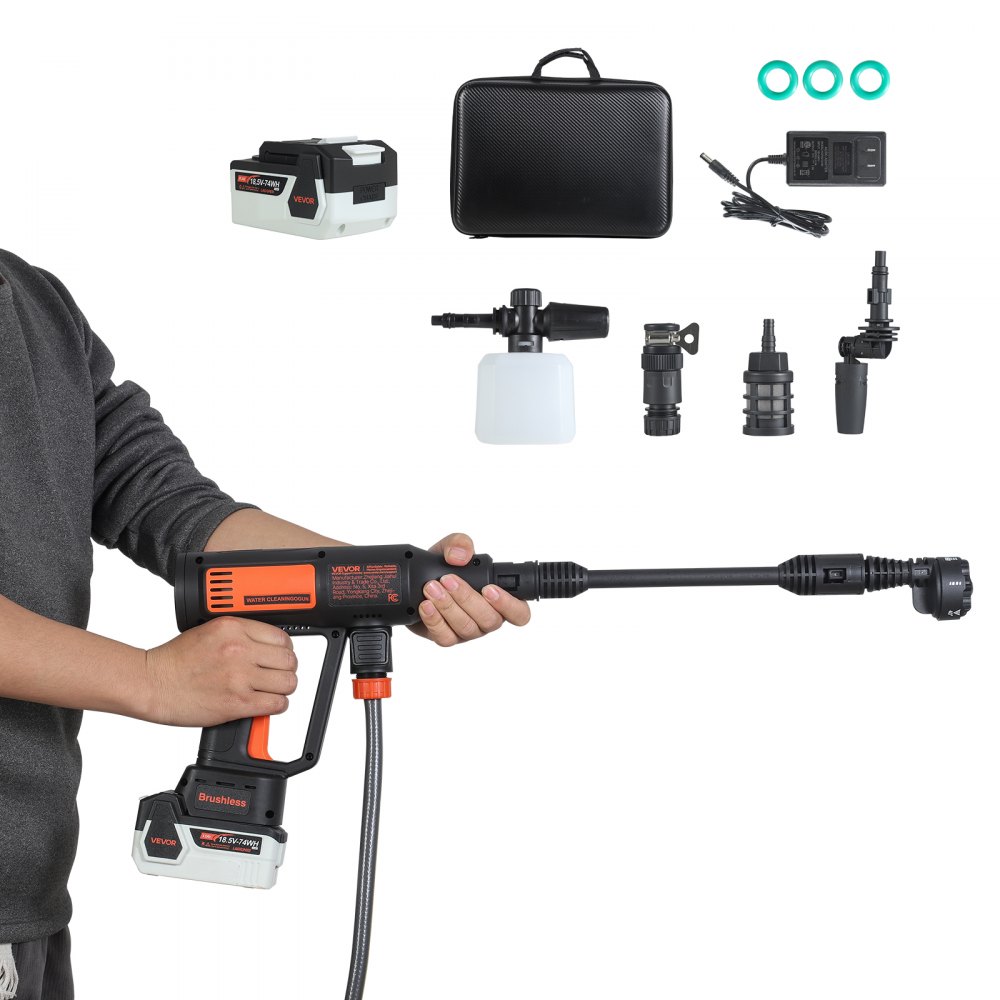 Cordless Pressure Washer angle 3