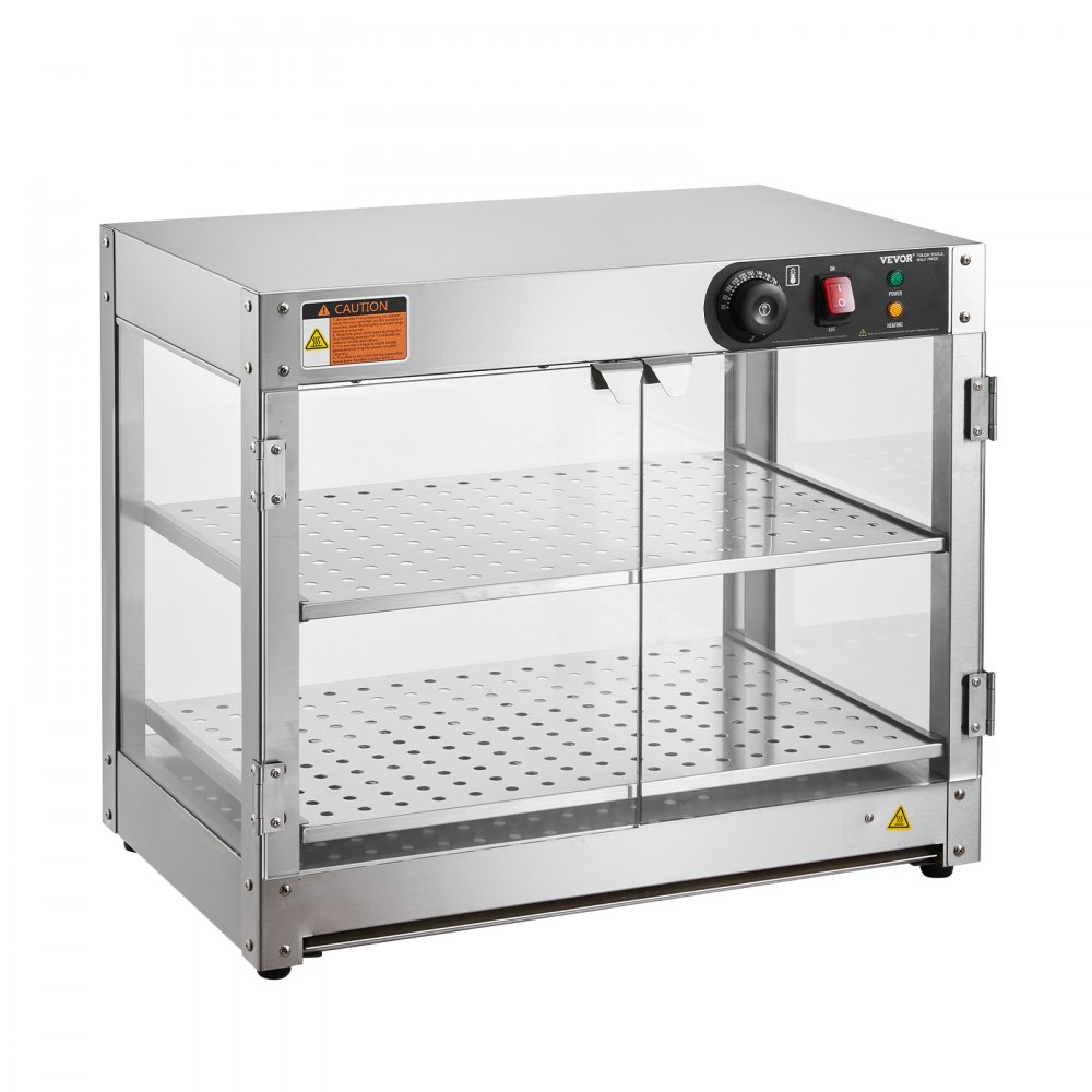 2-Tier Commercial Food Warmer Display angle 5
