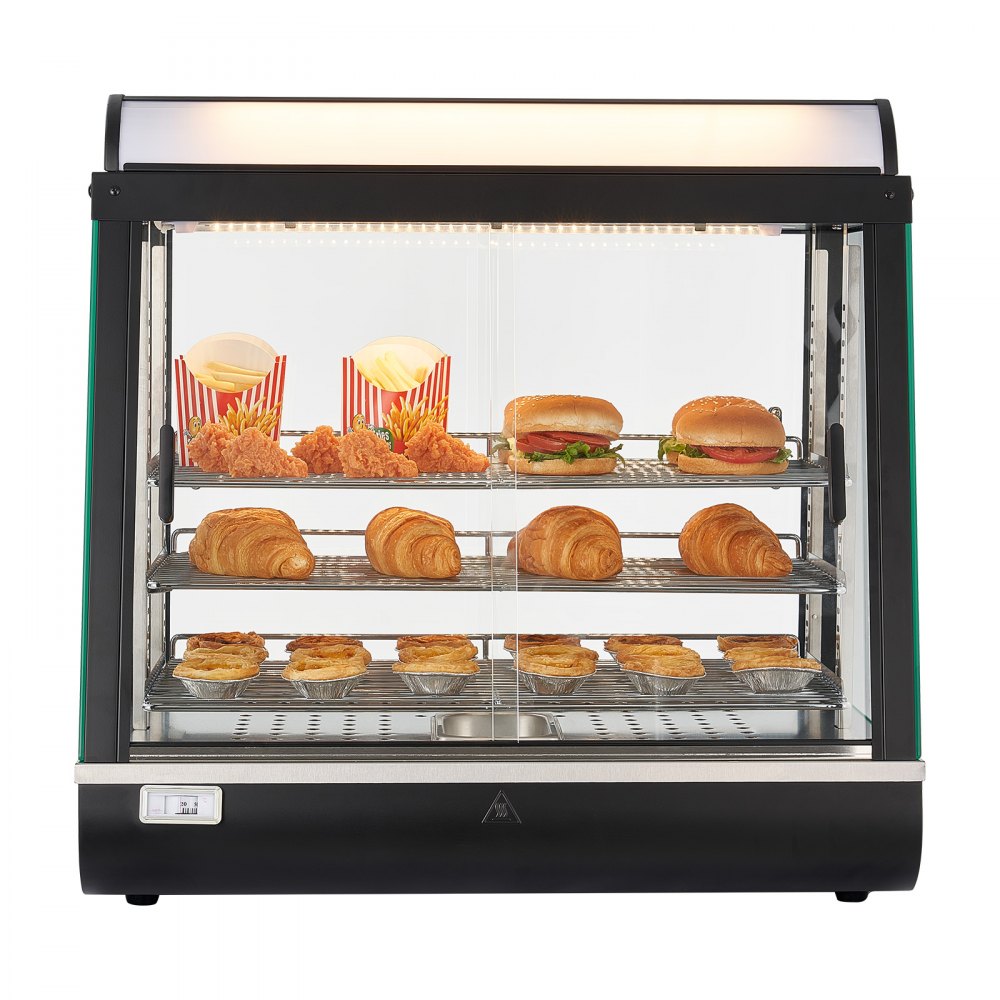 3-Tier Commercial Food Warmer Display angle 6