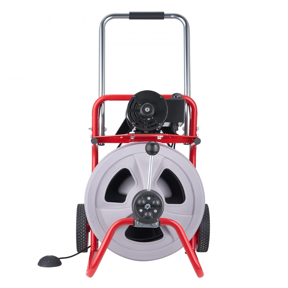 Drain Cleaner Machine 100 FT x 1/2 Inch angle 2
