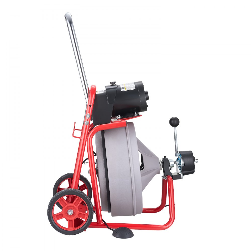 Drain Cleaner Machine 100 FT x 1/2 Inch angle 4